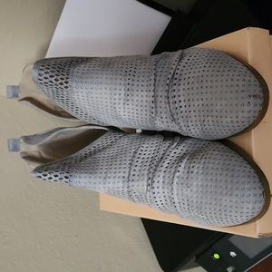 AMS grey booties